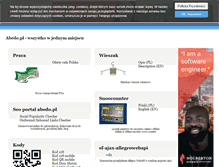 Tablet Screenshot of abedo.pl
